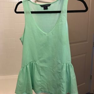French Connection Peplum Tank