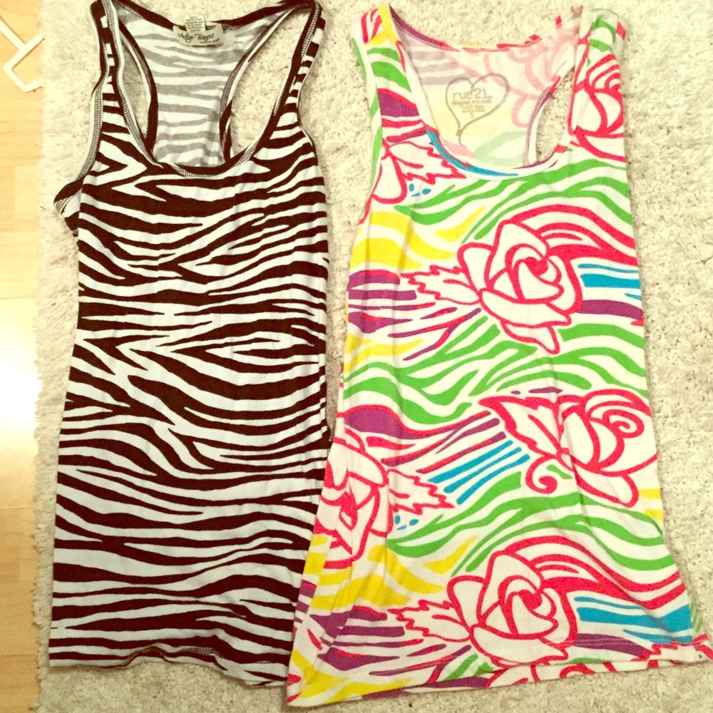 2 printed tanks