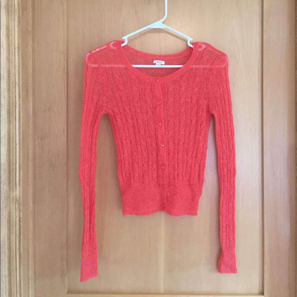 Aerie cable knit cardigan