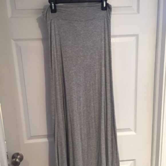 Charlotte Russe Dresses & Skirts - Charlotte Russe gray maxi skirt