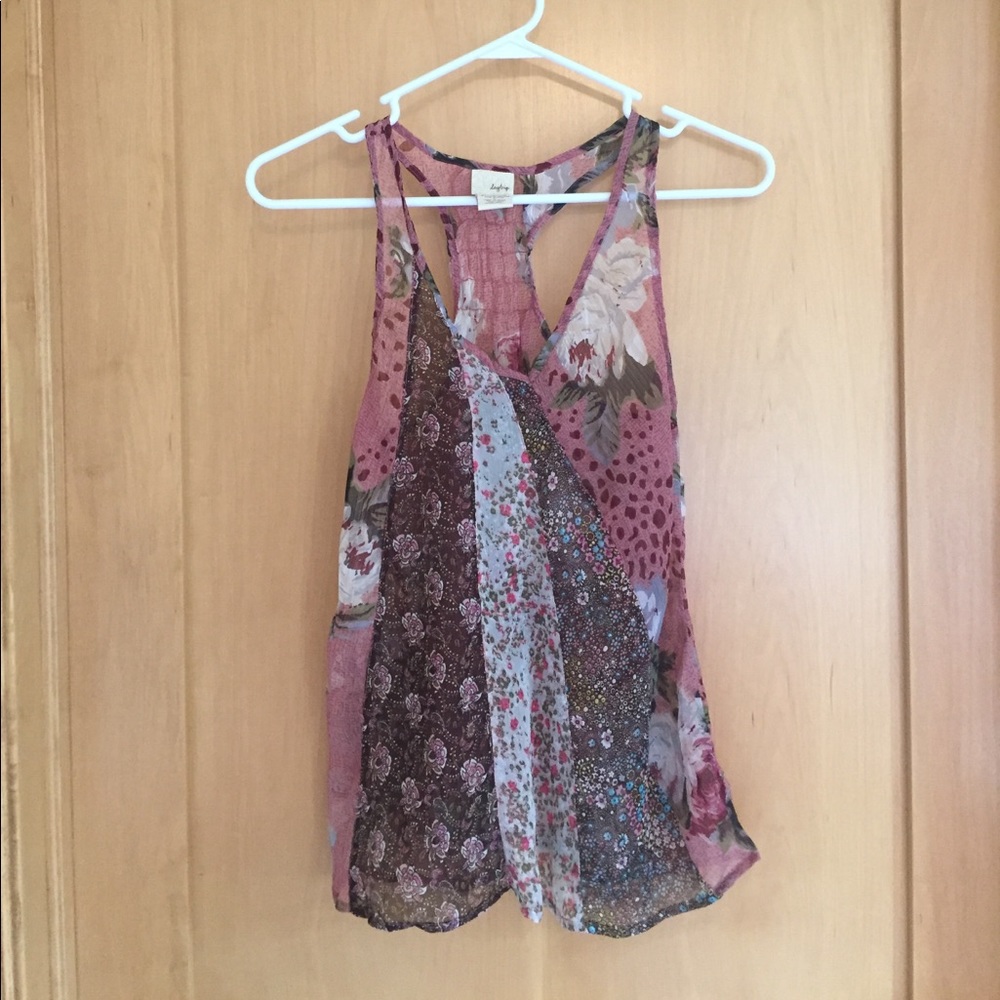 Daytrip sheer tank top