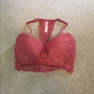 PINK Padded Lace Bralette