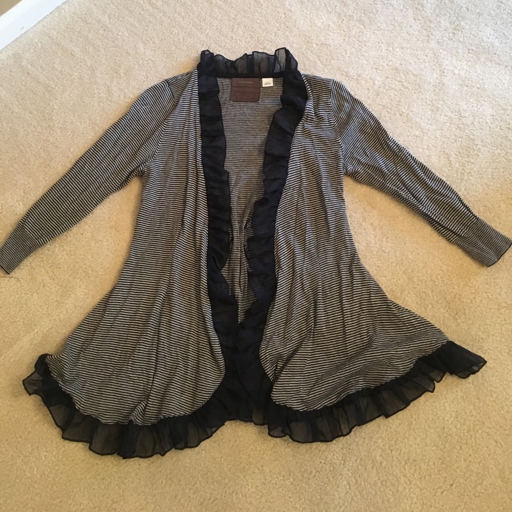 Worn once!! Anthropology Cardigan.