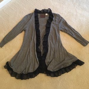 Worn once!! Anthropology Cardigan.