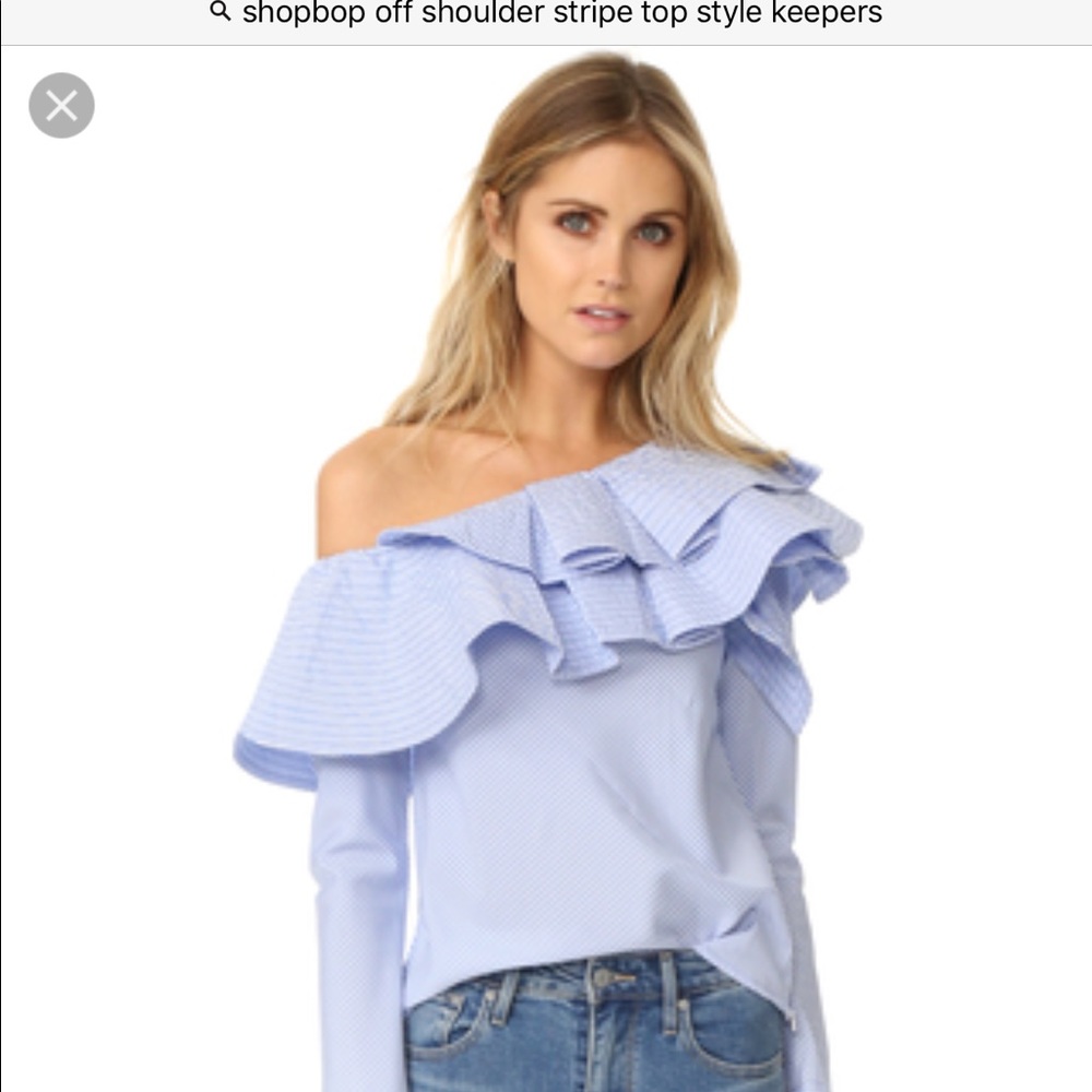 stykekeepers off the shoulder top from shopbop