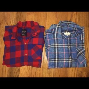 Women's American Eagle Flannels