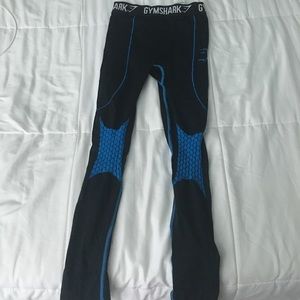 Gymshark Blue/Black Tights