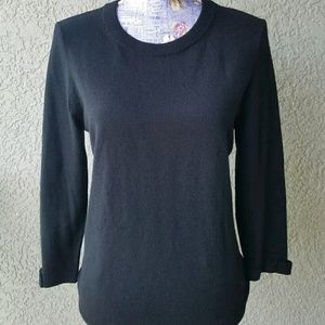 Kate Spade Sweater Tunic Bow Tie Sleeve SZ L