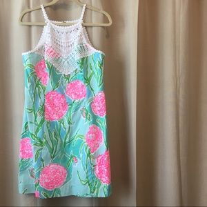 NWT Lilly Pulitzer Pearl Shift Dress -Poolside Blu