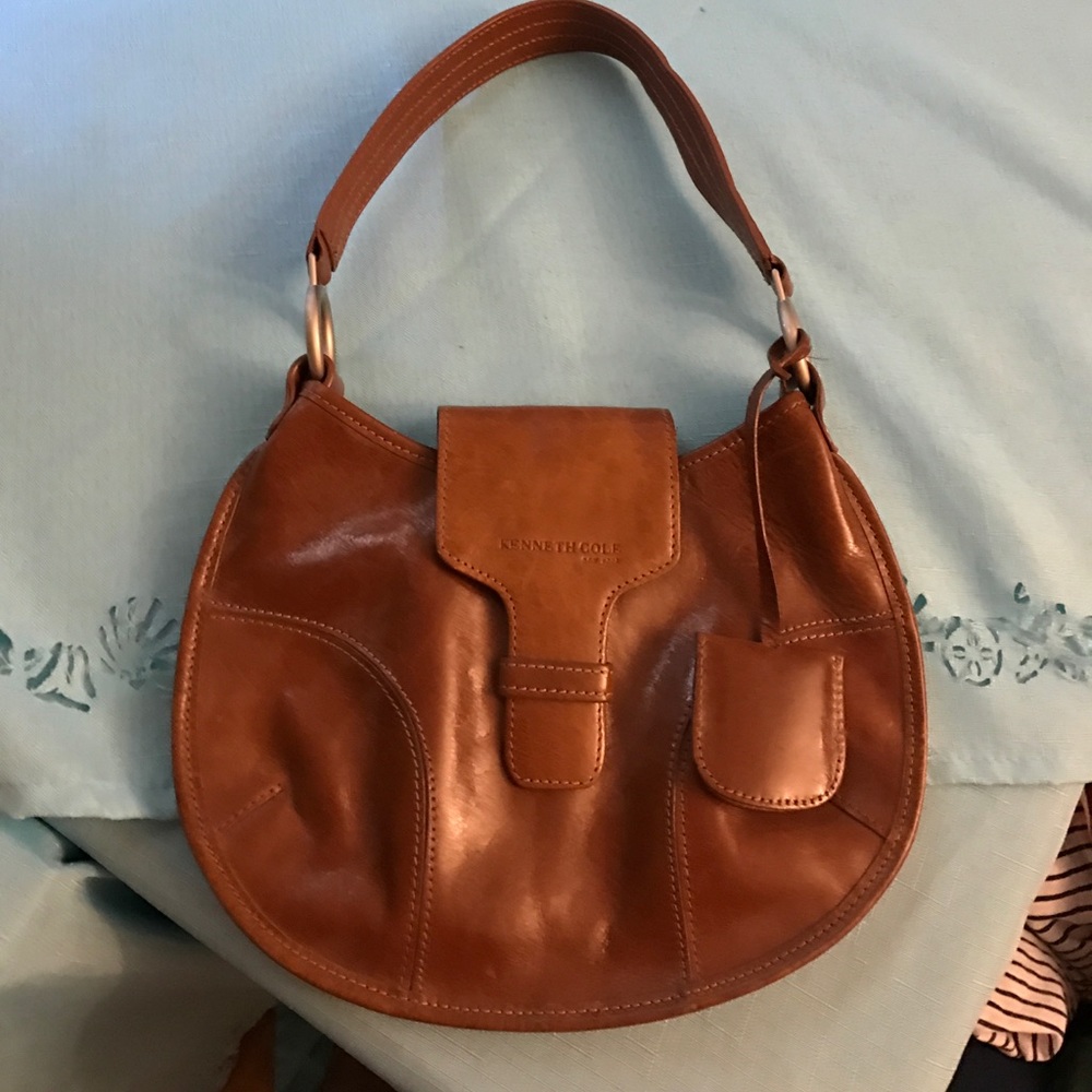 Authentic Kenneth Cole leather bag VINTAGE