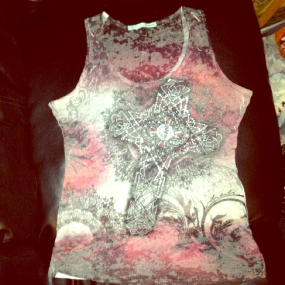 Printed tank top