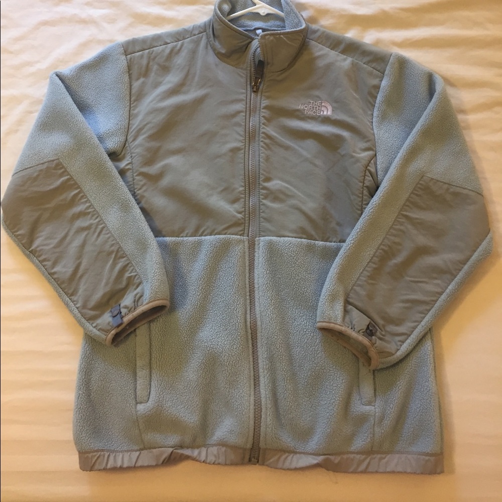 Light Blue & Grey Denali North Face