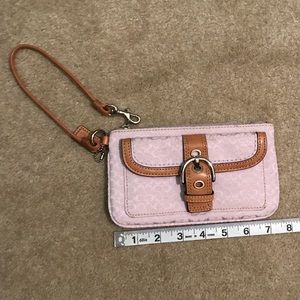 Coach wristlet