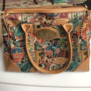 Mickey Mouse tote and clutch