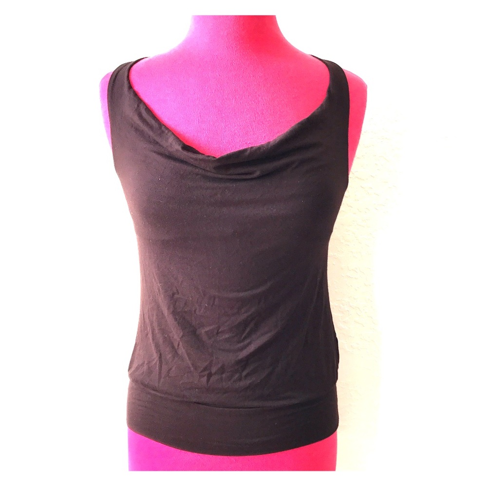 Bebe Stretch Basic Tank Top