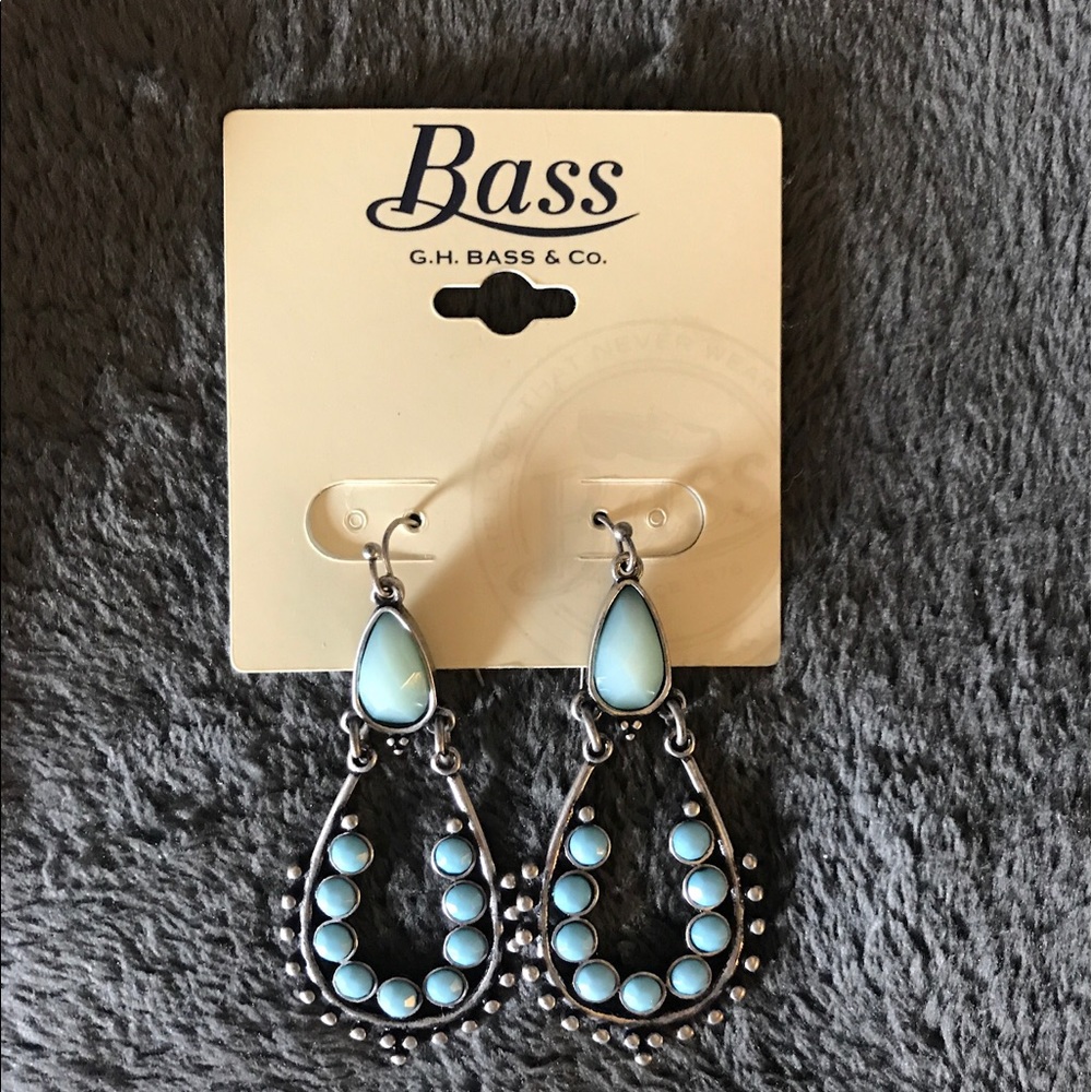 G.H. Bass and Company earrings. Never worn.