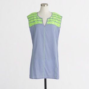 J CREW beach tunic