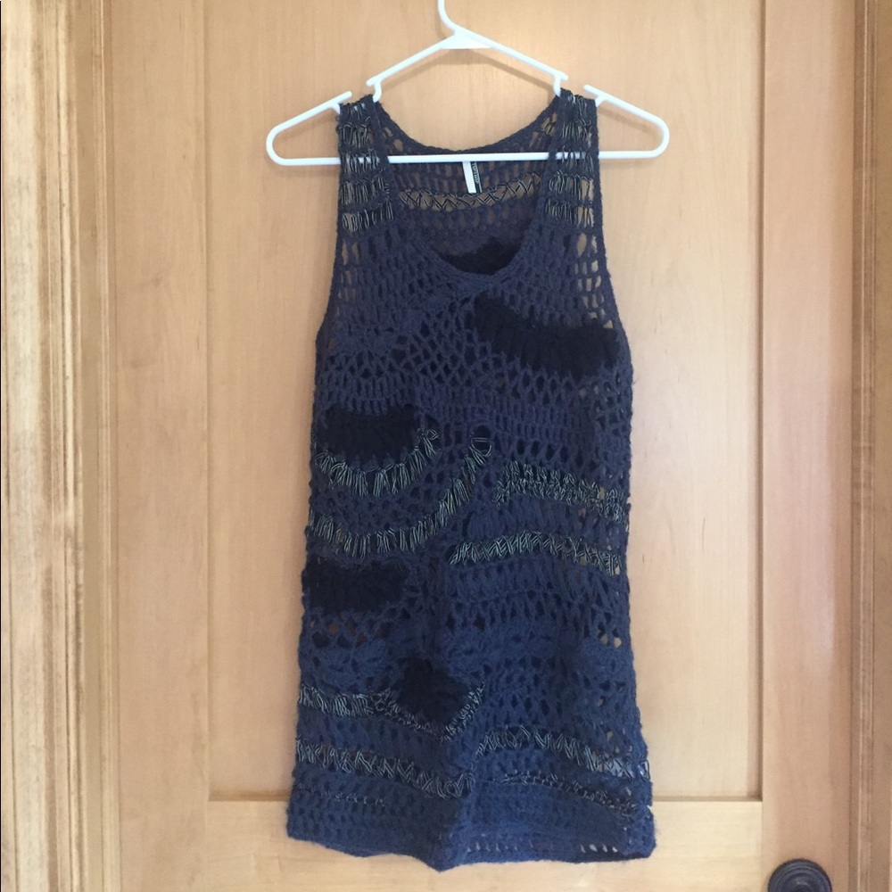 LAST CHANCE/5 DAYS Topshop grungy knit tunic