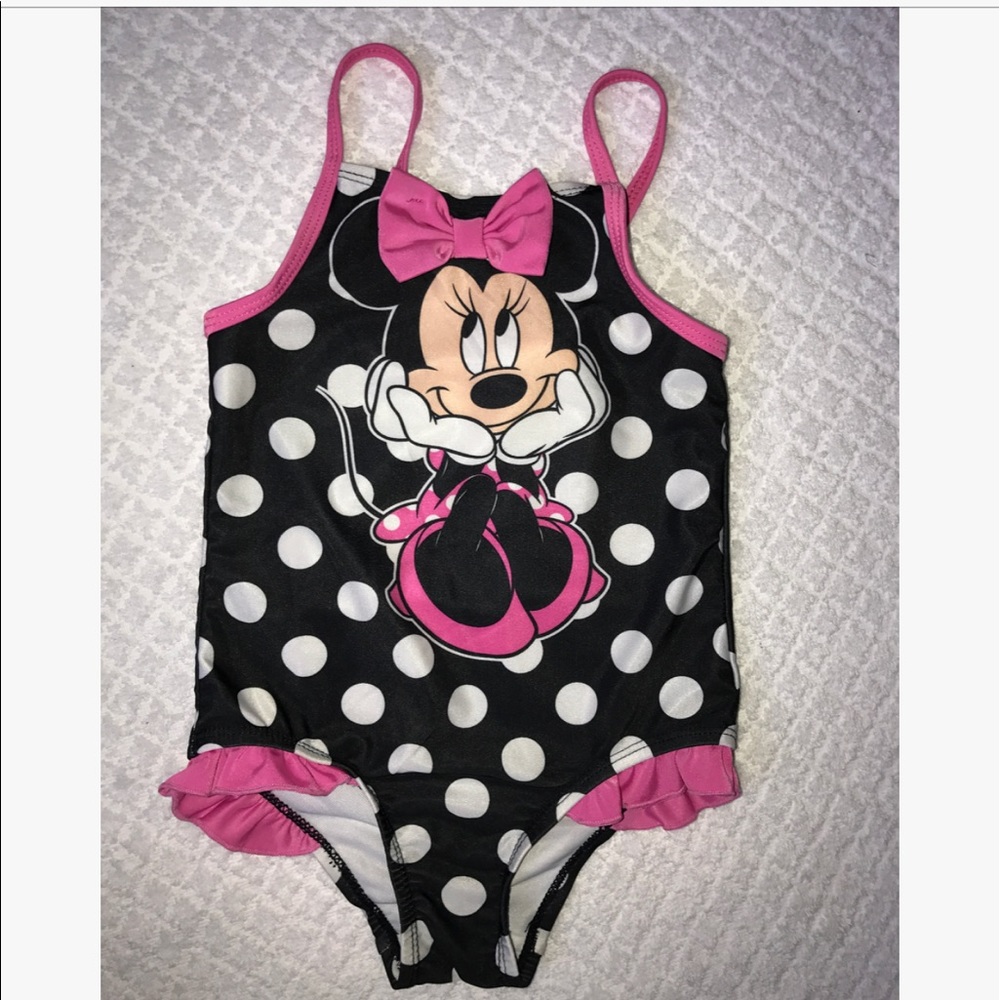🚨Minnie mouse polka dot one piece Swimsuit