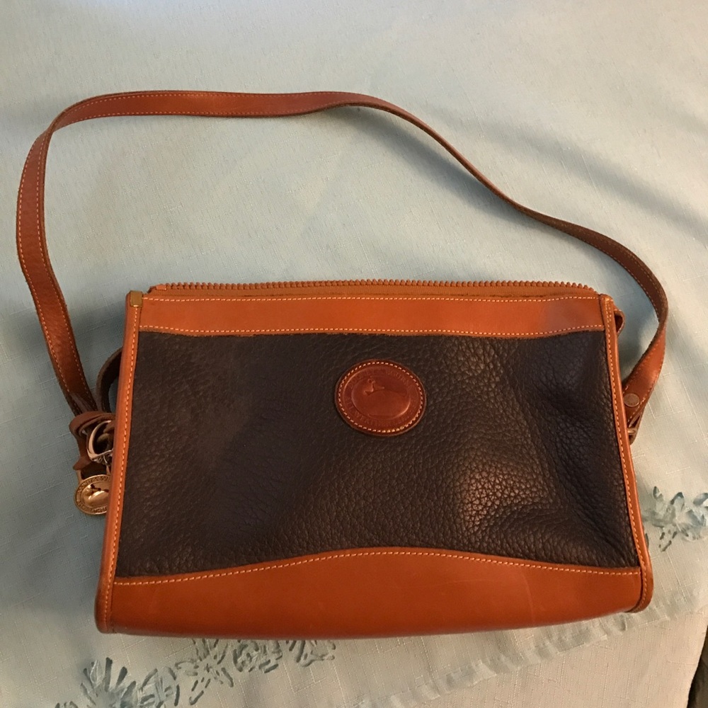 Authentic Dooney and Bourke leather handbag