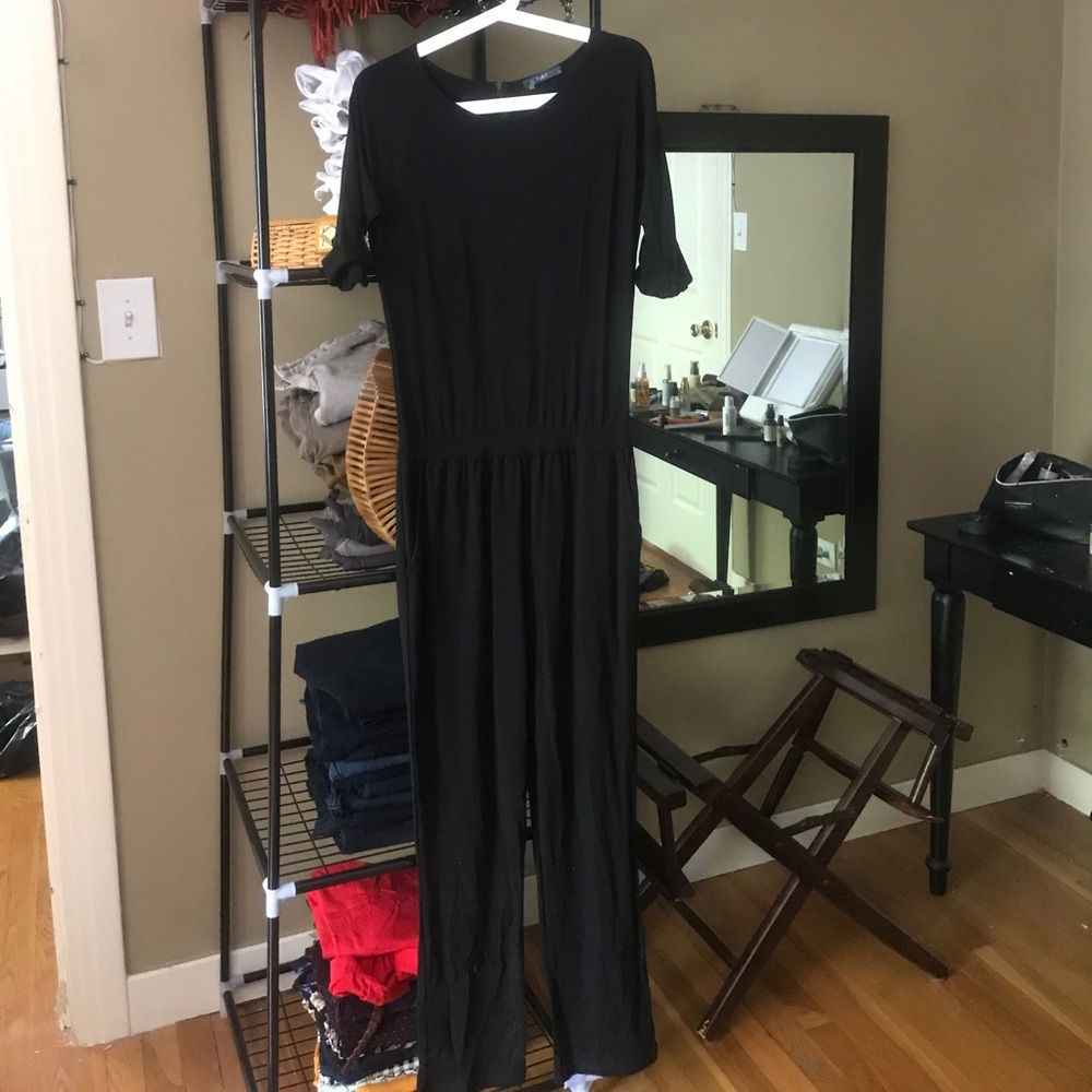 Tart black romper jumpsuit