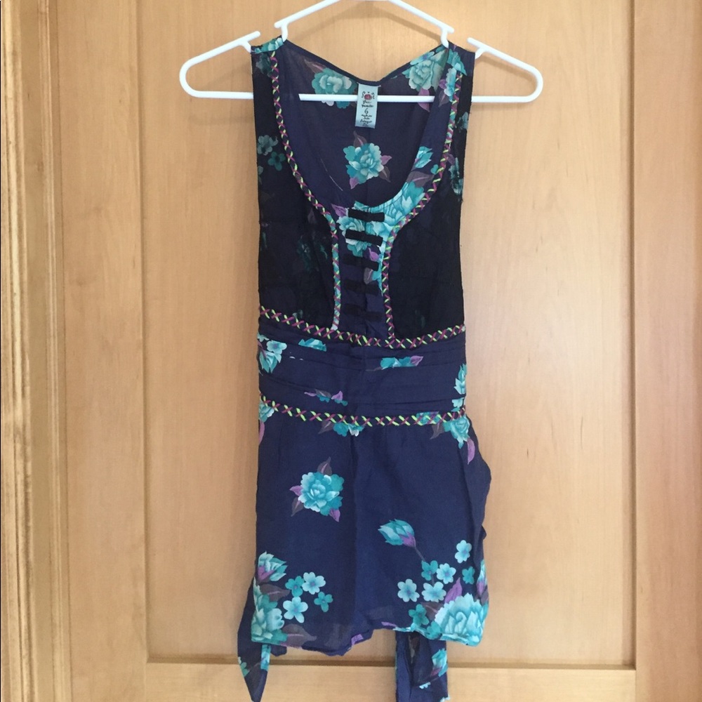 Free People folksy tank top