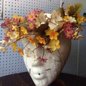 Hand made flower crown