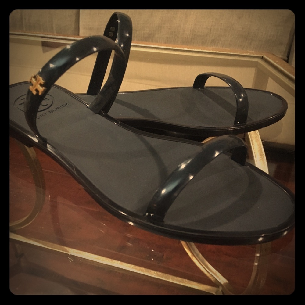 Tory Burch sandals 2 band jelly slide
