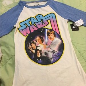 star wars baseball tee