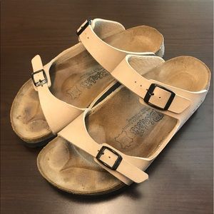 Tan Birki's by Birkenstock 38.5 (size 8.5)