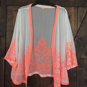 Electric Bohemian Kimono NWOT
