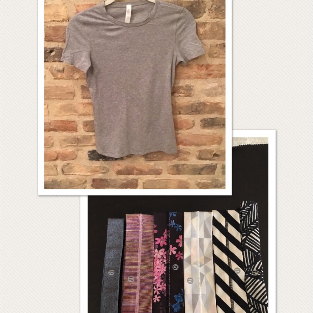 Lululemon headband and shirt