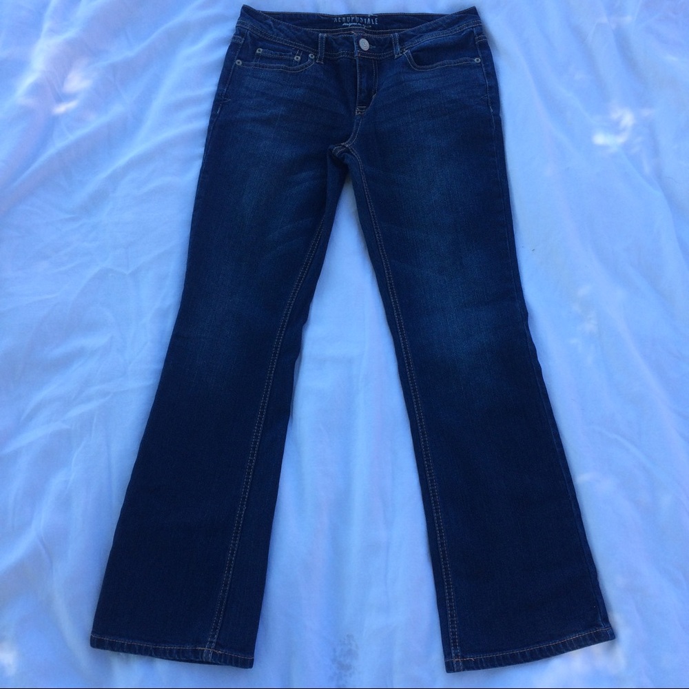 Aeropostale Juniors SHORT boot cut Jeans