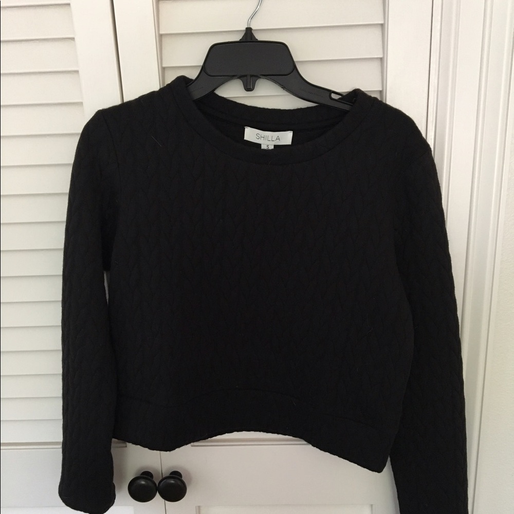 Black sweater