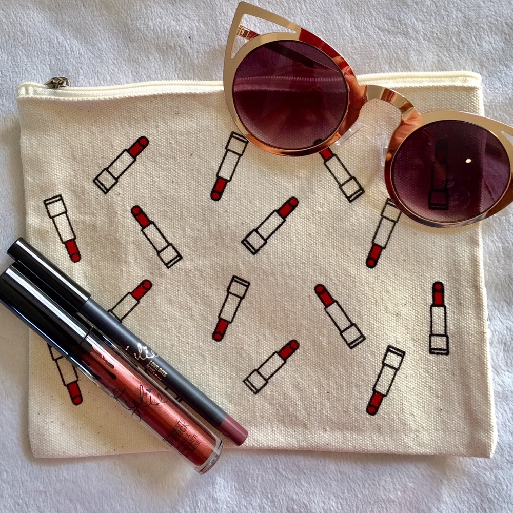 Lipstick. Lipstick. Lipstick.