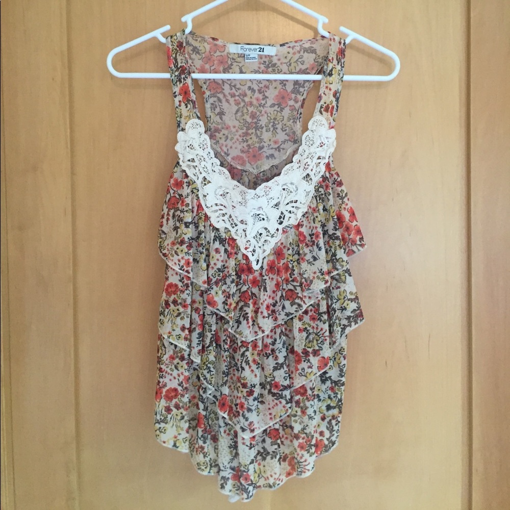 Forever 21 boho tank
