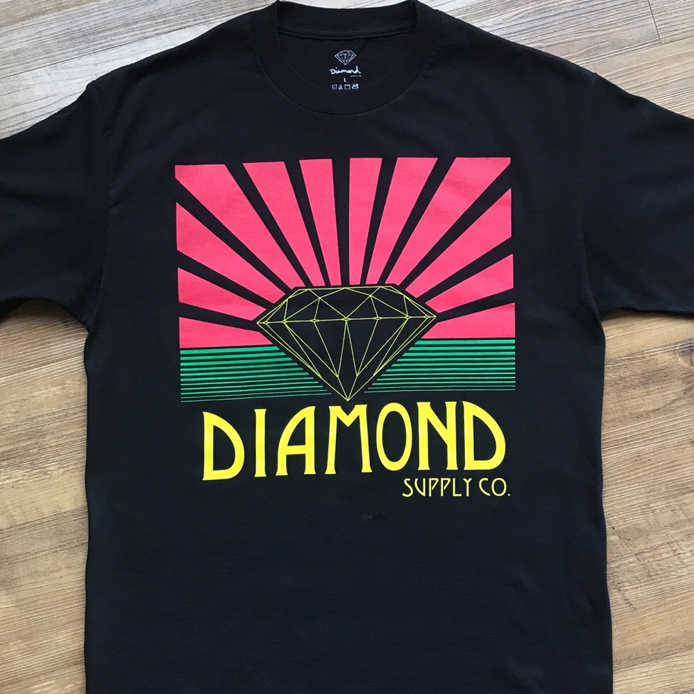 Diamond Supply Co. - Oversized Logo Tee Shirt