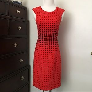 NWT J.Crew Optic Polkadot Cap Sleeve Dress Sz 0