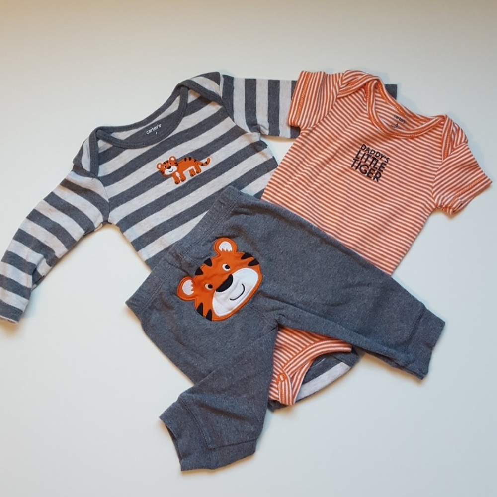 3 Piece Bodysuit Set