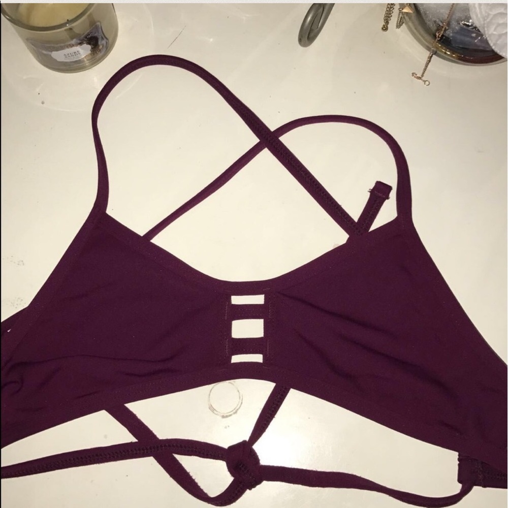 Jolyn caged bikini top