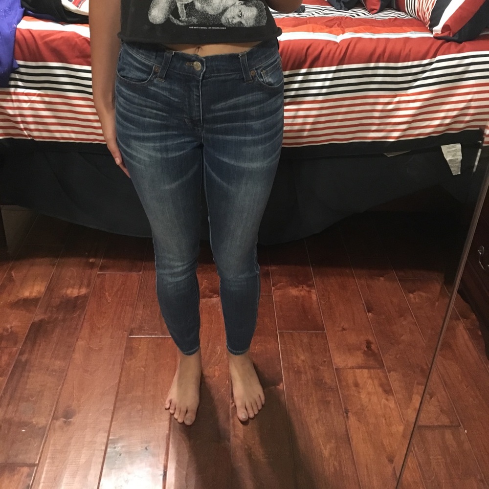 Madewell high rise skinny jean