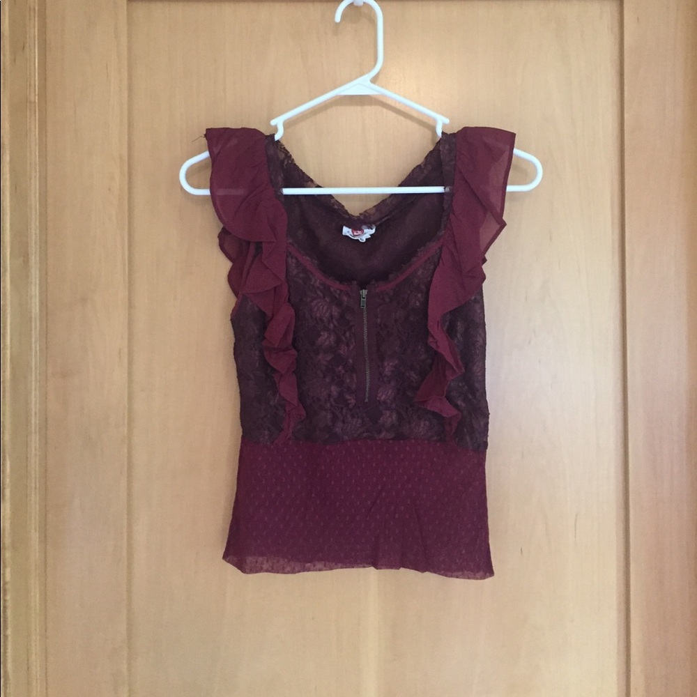 Free People lace top