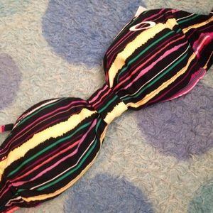 Multi colored bikini top!