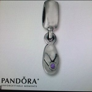 Pandora Flip-flop charm