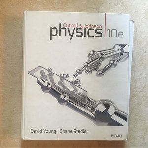 DISCOUNT Physics Textbook Cutnell & Johnson 10 E