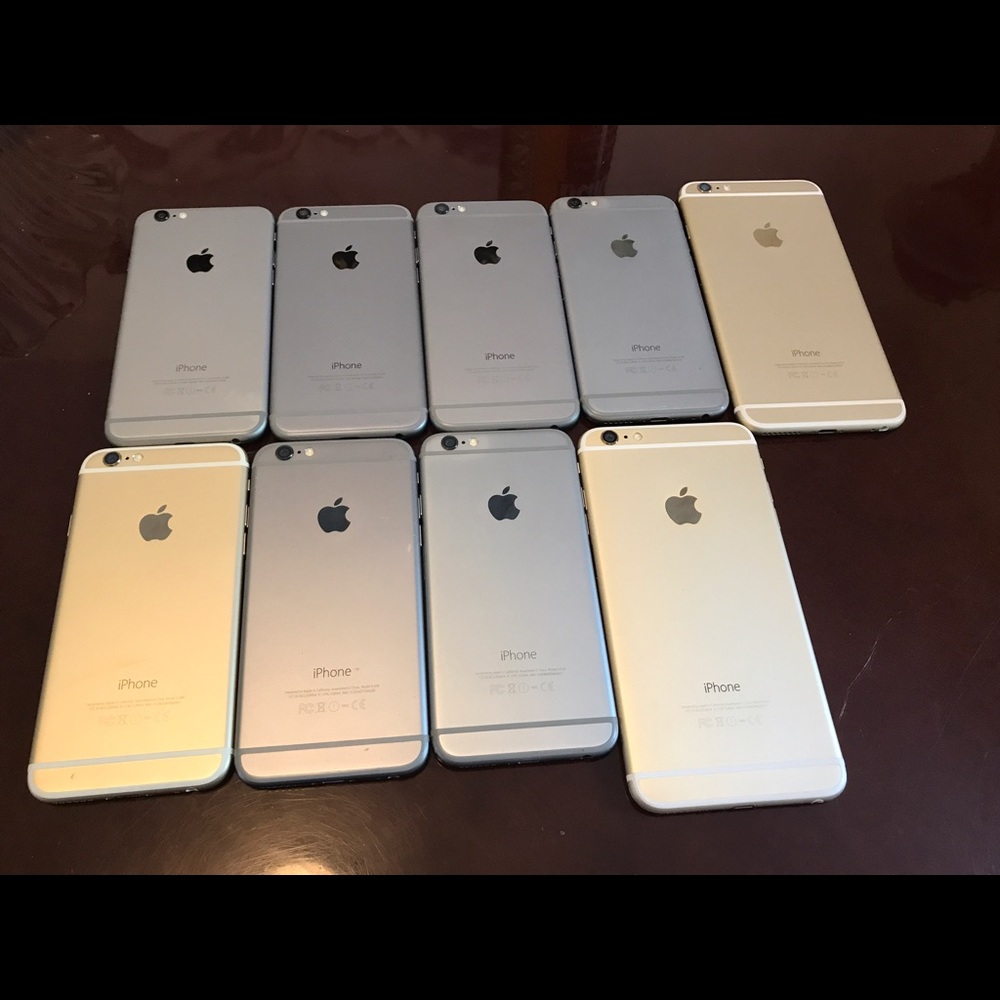 iPhones factory unlocked