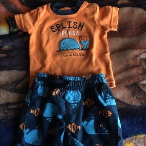 Newborn swim outfit