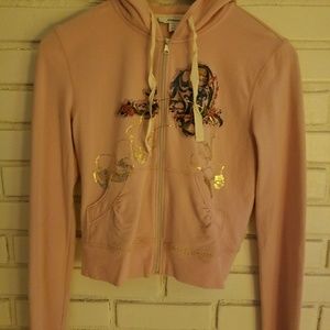 Thin zip up hoodie