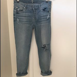 Seven for all man kind boyfriend jeans