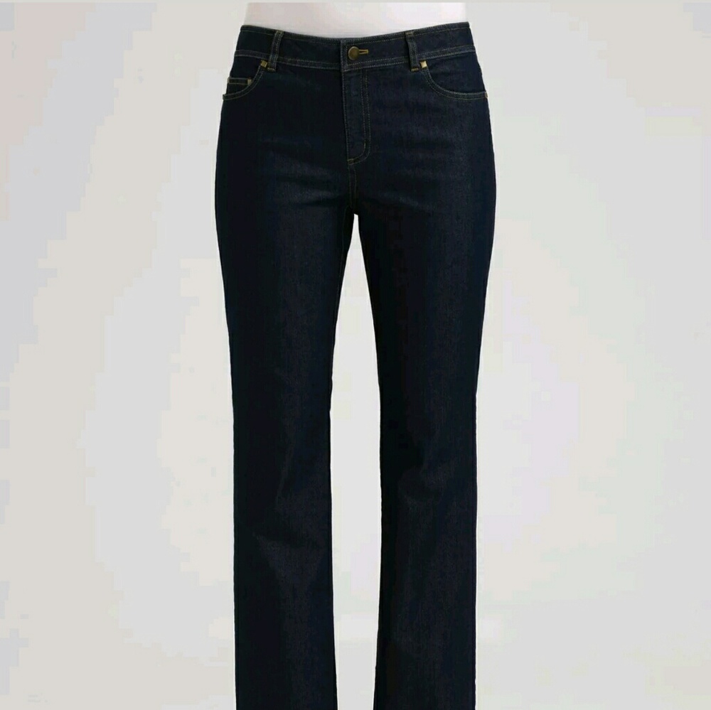 Lafayette New York Bootcut Jeans in Midnight Blue